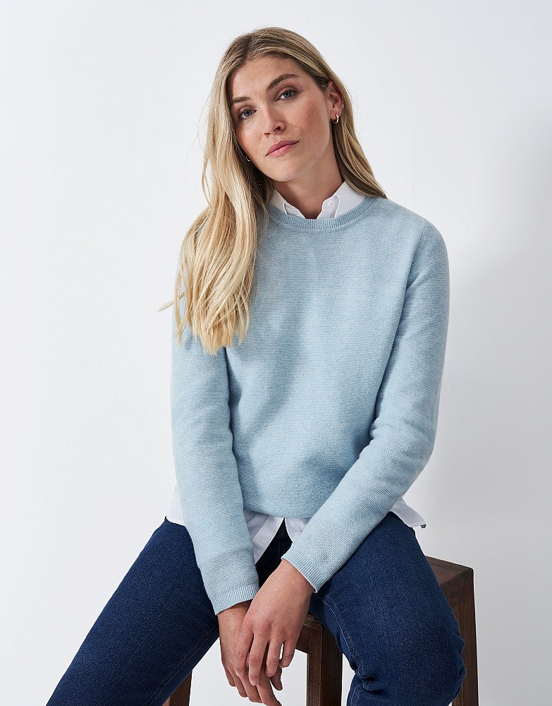 Crew Clothing Harmony Merino Wool Crew Neck Jumper