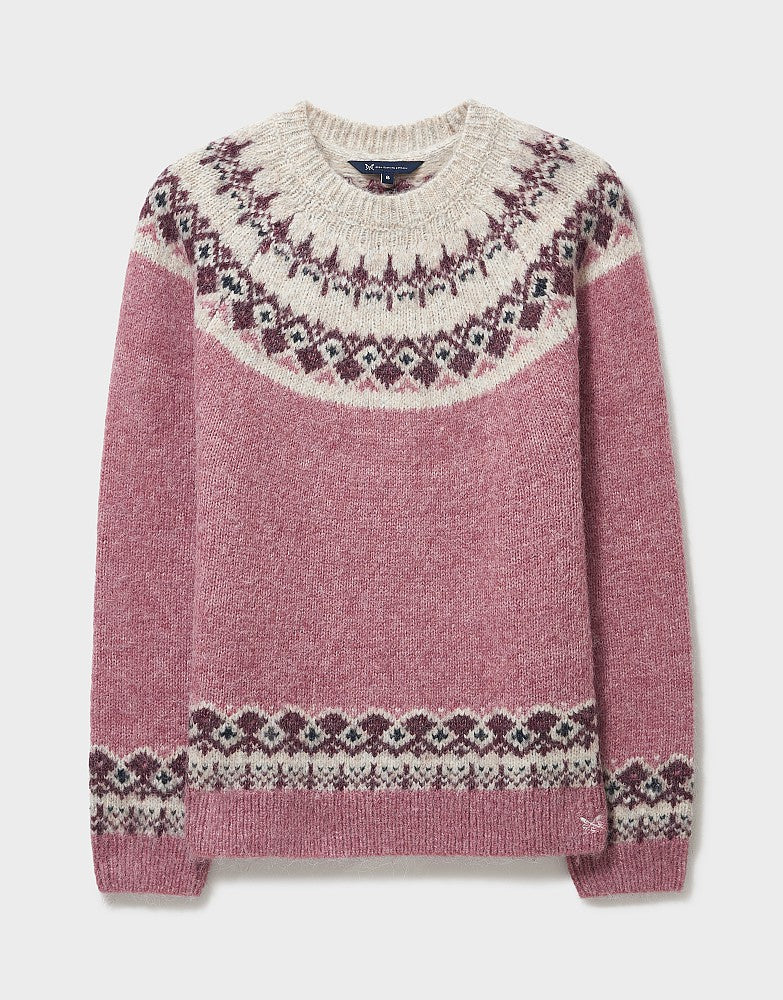 Crew Clothing Crew Neck Yoke FairIsle Jumper