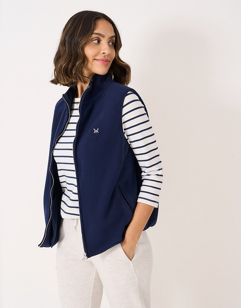 Crew Clothing Micro Fleece Gilet