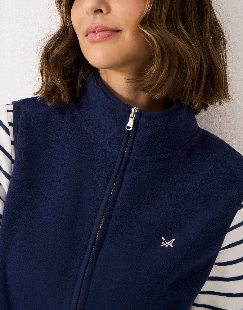 Crew Clothing Micro Fleece Gilet