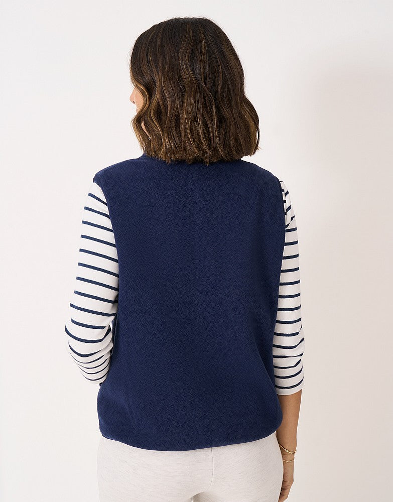 Crew Clothing Micro Fleece Gilet