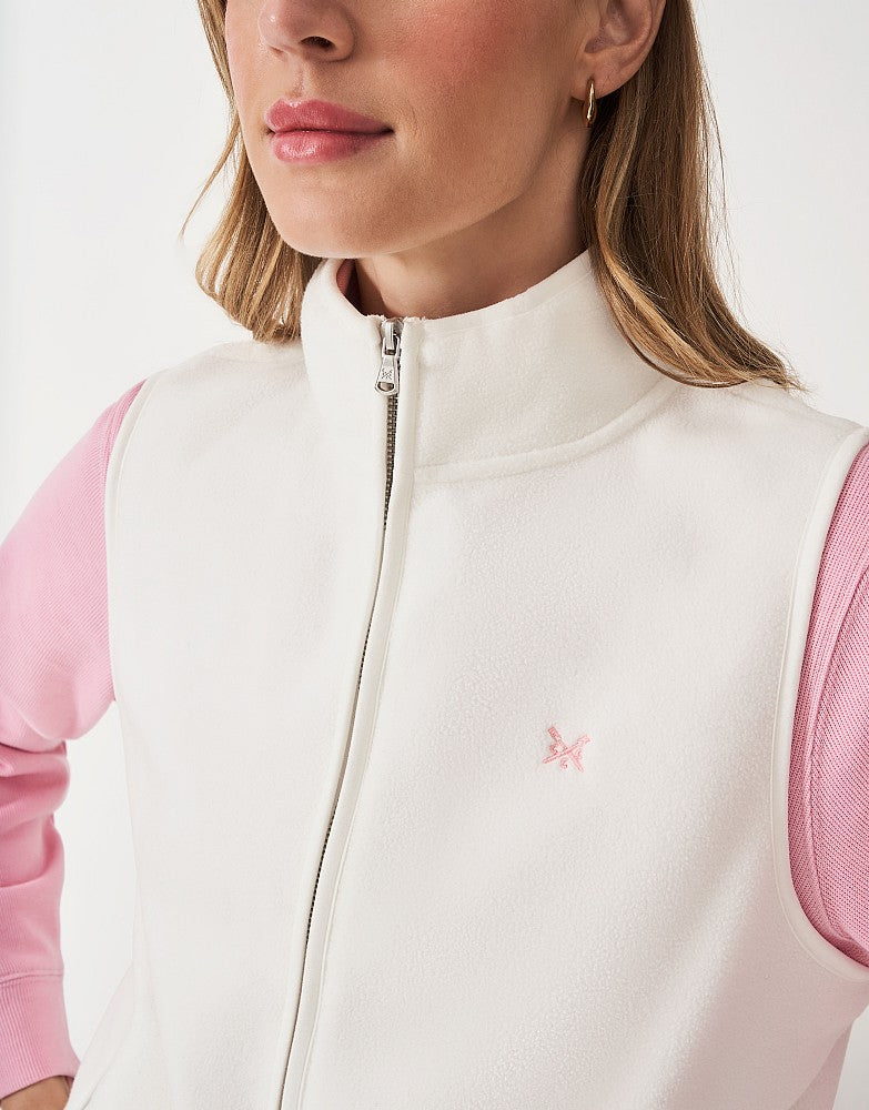 Crew Clothing Micro Fleece Gilet