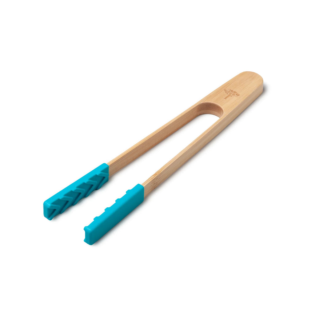Zeal Bamboo Tongs with Silicone Ends