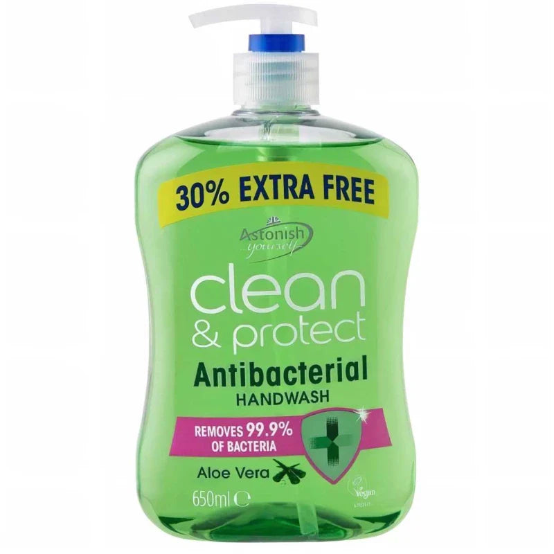 Astonish Clean & Protect Antibacterial Handwash 650ml