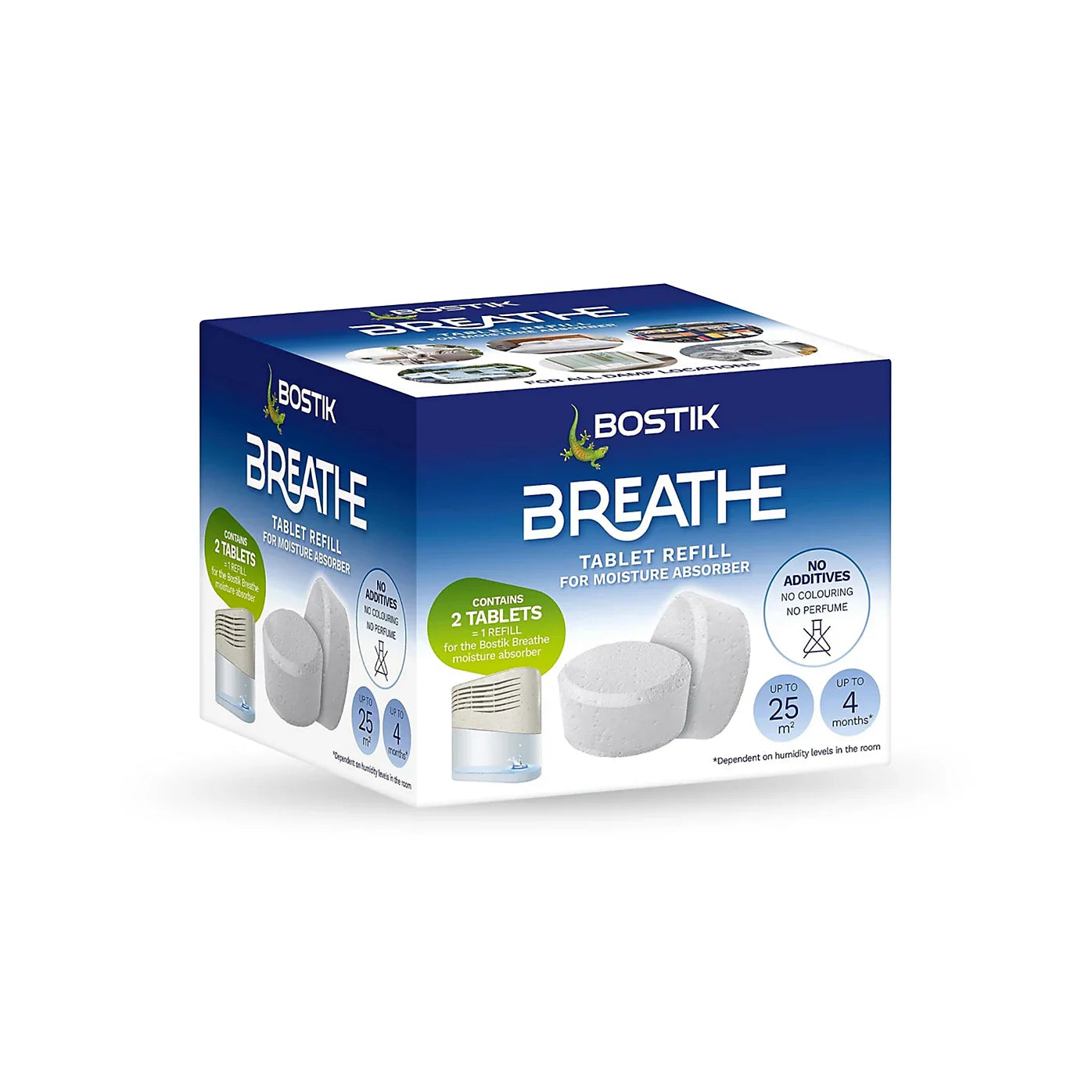 Bostik Breathe Humidity Absorber Refill Tablet 2-Pack