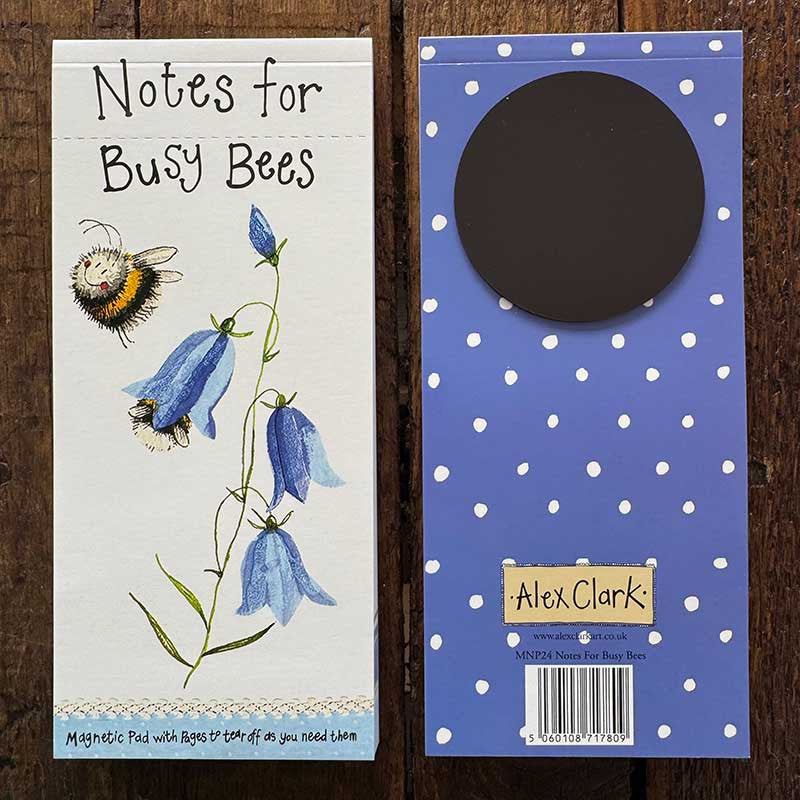 Alex Clark Busy Bees To Do List Magnetic Notepad