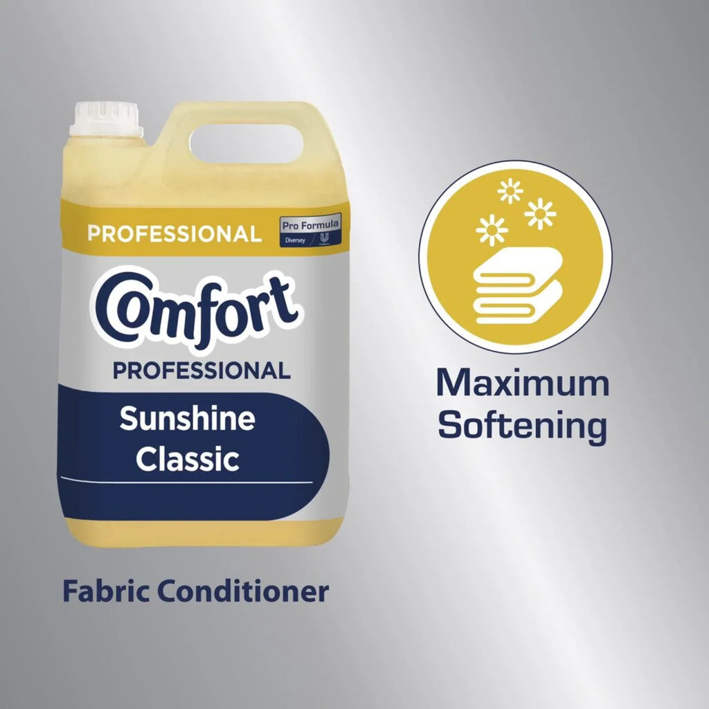 Comfort Sunshine Classic Professional Fabric Conditioner 77-Washes 4.8L