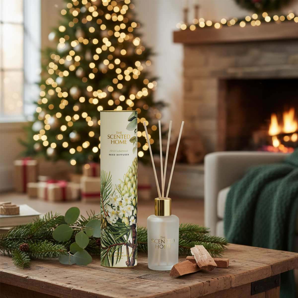 Ashleigh & Burwood Fir & Cedarwood Musk Reed Diffuser