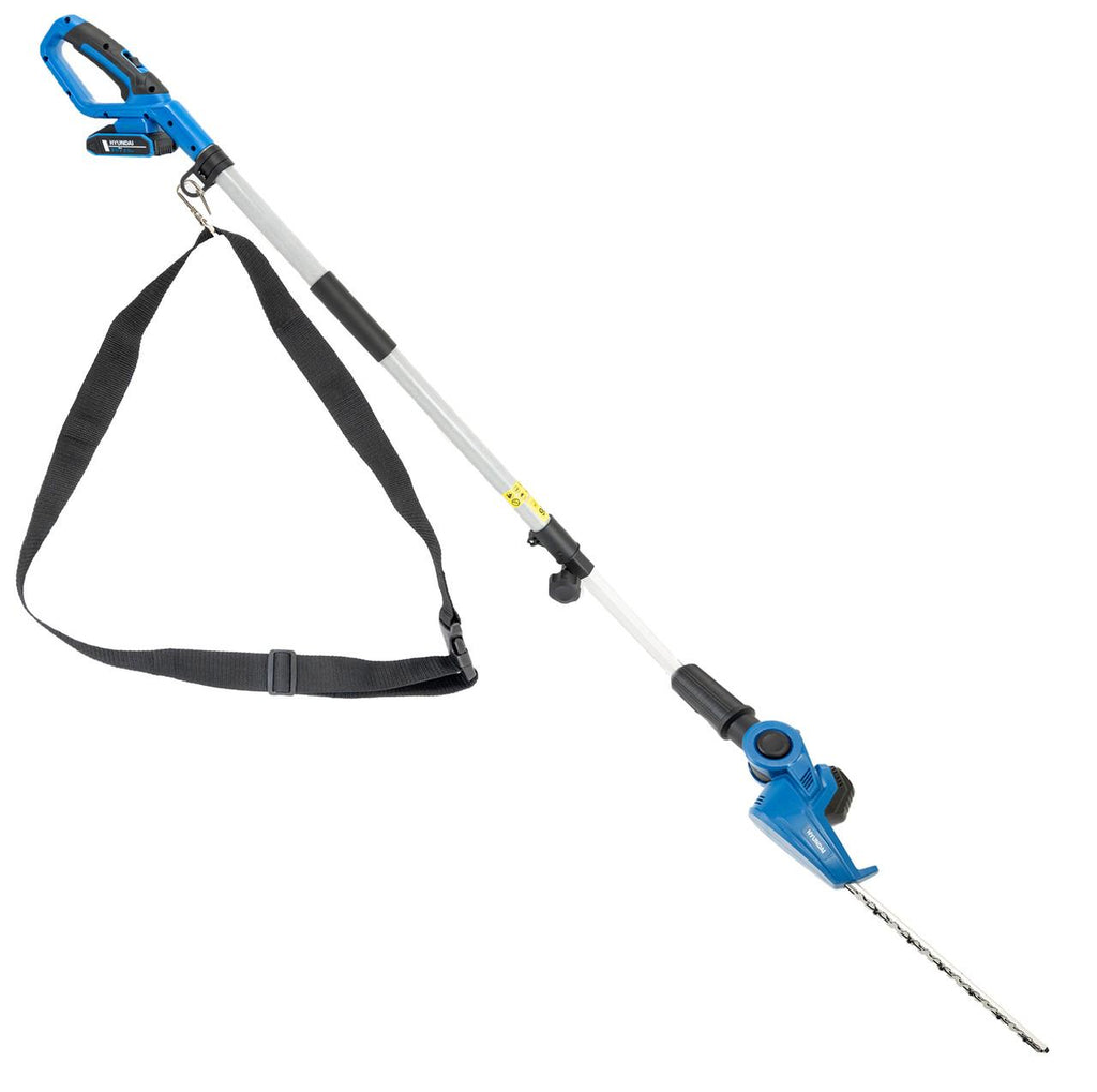 Hyundai HY20CPHT 20V Cordless Long Reach Hedge Trimmer 450mm