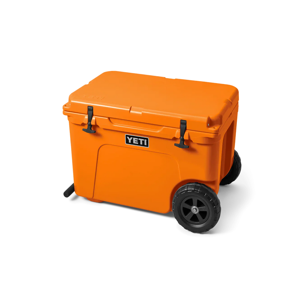YETI Tundra Haul Wheeled Cool Box - King Crab Orange