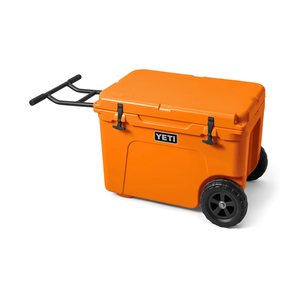 YETI Tundra Haul Wheeled Cool Box - King Crab Orange