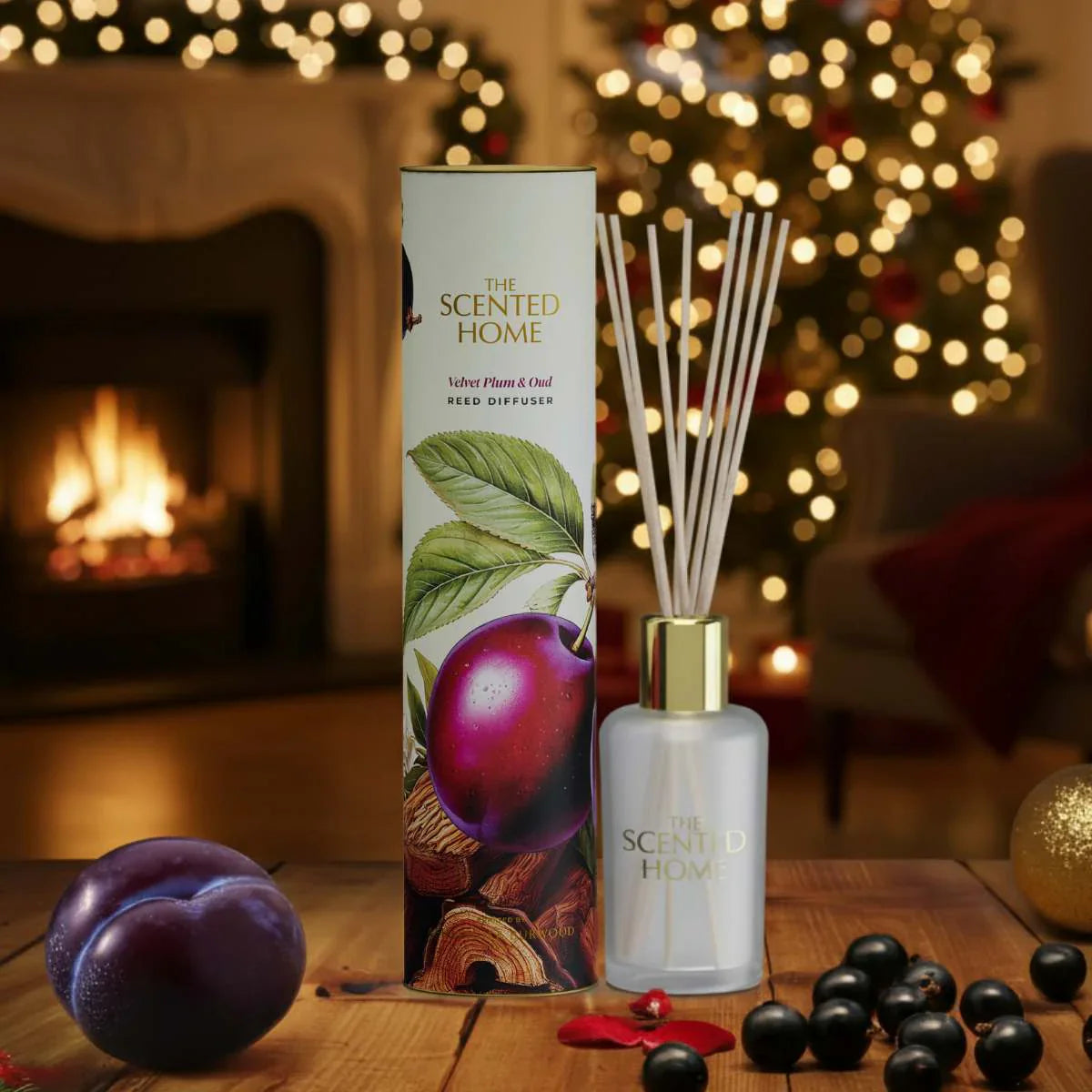 Ashleigh & Burwood Velvet Plum & Oud Reed Diffuser